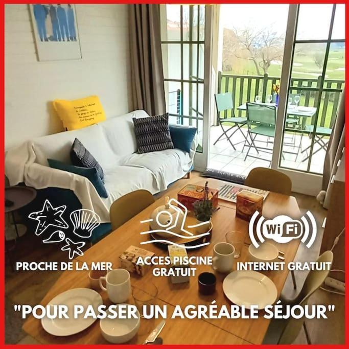 "L'Harmonie" Appartement Cosy 4 Personnes, Vue Golf, Wifi Gratuit Talmont-Saint-Hilaire Exteriér fotografie